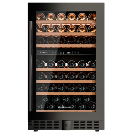 Винный шкаф Meyvel MV77PRO-KBT2 компрессорный двухзонный